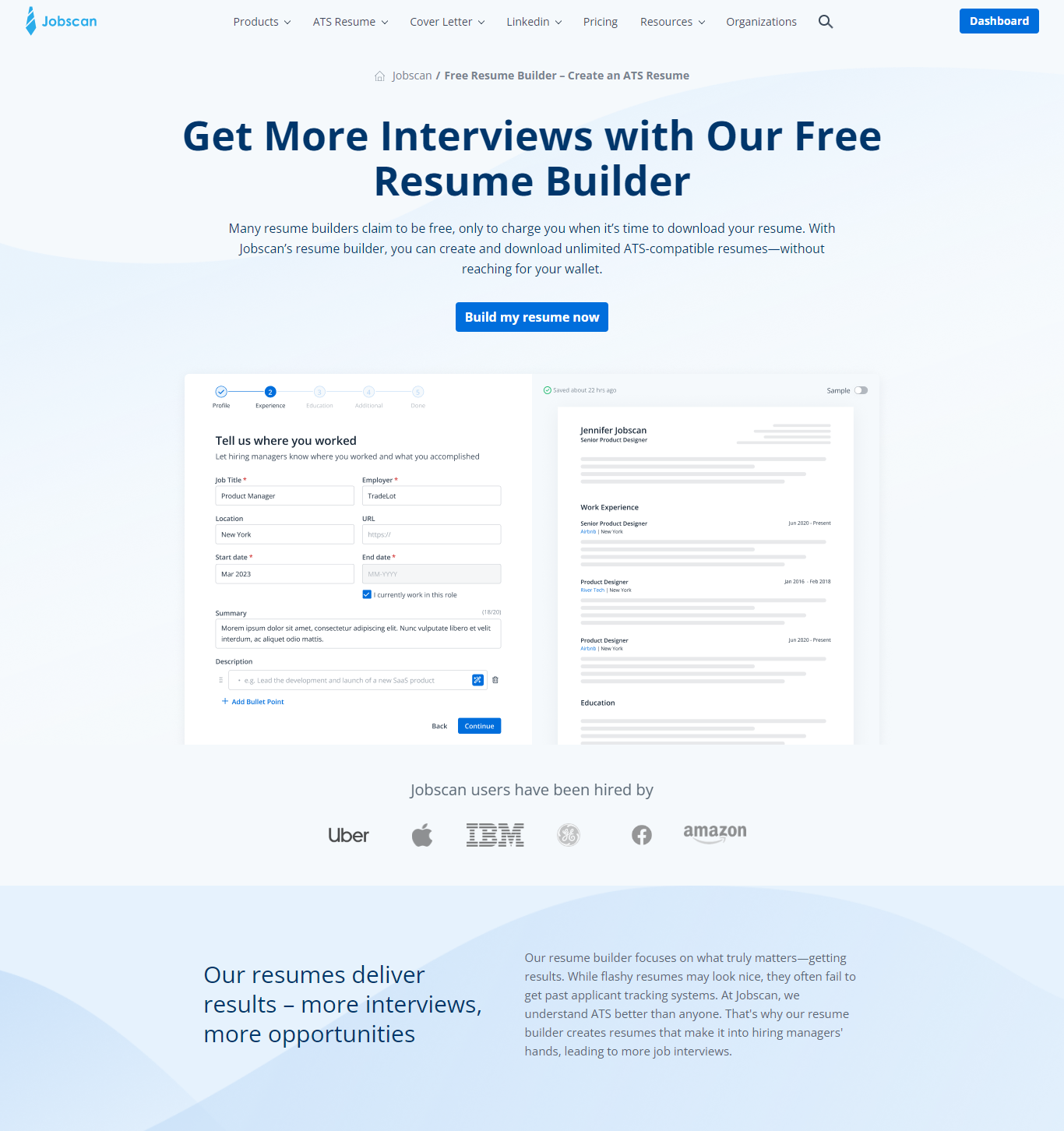resume builder 1