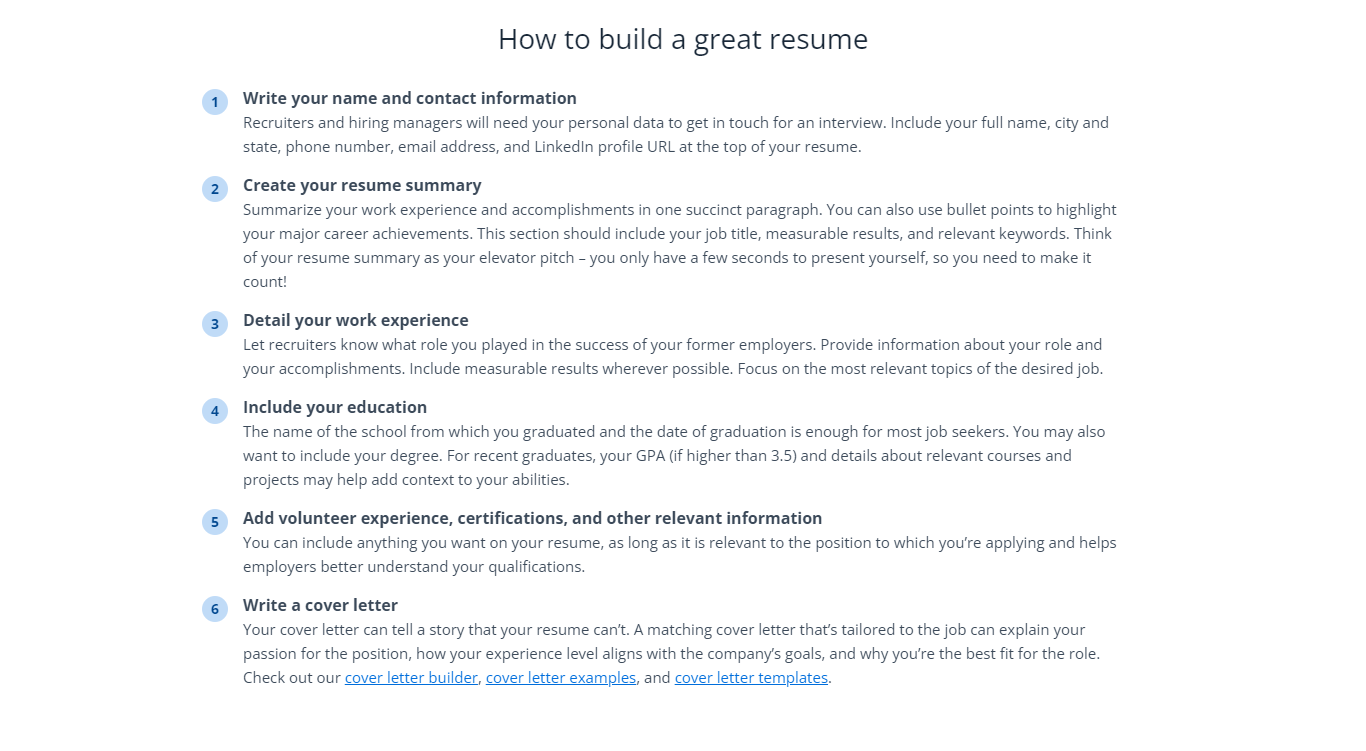 resume builder 9